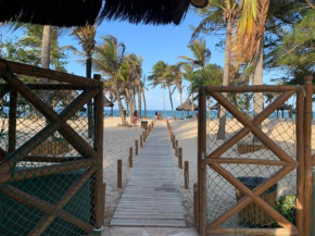 VG Sun Cumbuco apto térreo em resort pé na areia
